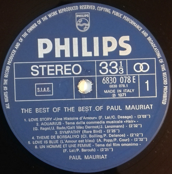 Paul Mauriat - The Best Of The Best Of Paul Mauriat