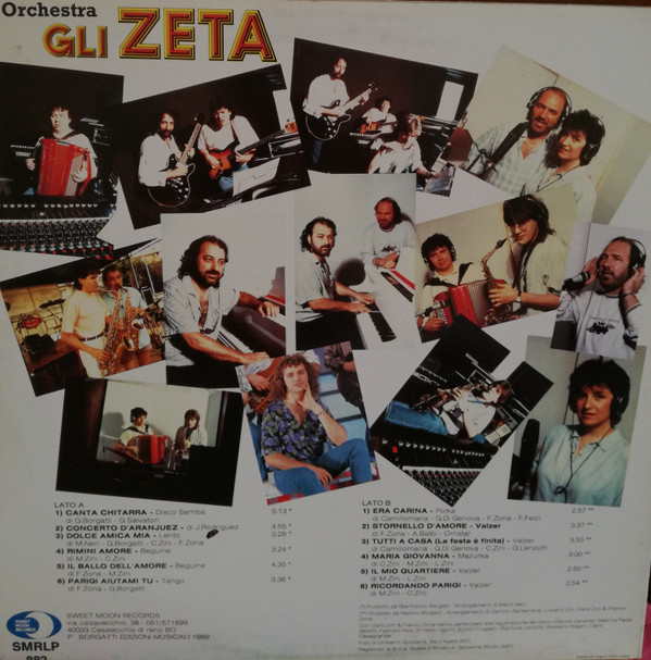 Orchestra Gli Zeta - Dolce Amica Mia