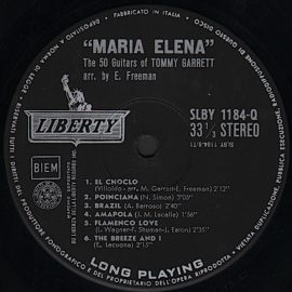 The 50 Guitars Of Tommy Garrett - Maria Elena