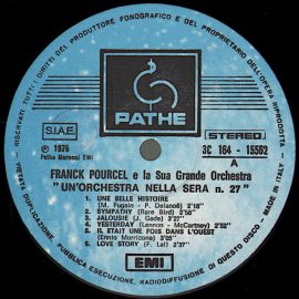 Franck Pourcel et Son Grand Orchestre - Un'Orchestra Nella Sera N. 27