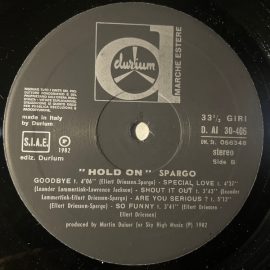 Spargo - Hold On