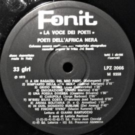 Gianni Santuccio - Poeti Dell'Africa Nera