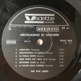 The Five Lords - Arcobaleno Di Chitarre