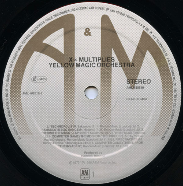 Yellow Magic Orchestra - X∞Multiplies