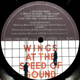 Wings (2) - Wings At The Speed Of Sound