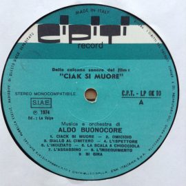 Aldo Buonocore - Ciak Si Muore