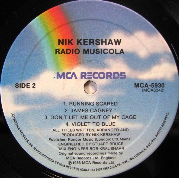 Nik Kershaw - Radio Musicola
