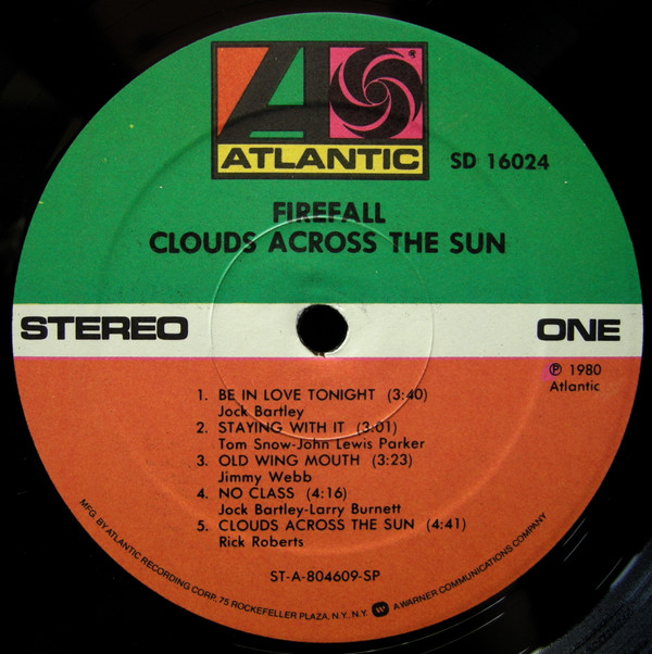 Firefall - Clouds Across The Sun