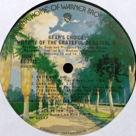 The Grateful Dead - History Of The Grateful Dead, Vol. 1 (Bear's Choice)