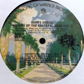 The Grateful Dead - History Of The Grateful Dead, Vol. 1 (Bear's Choice)