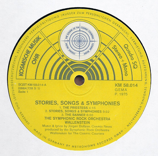 Wallenstein - Stories, Songs & Symphonies