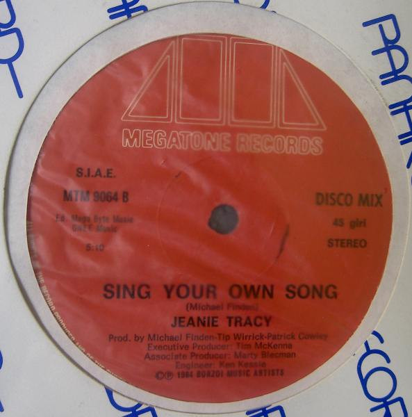 Jeanie Tracy - Time Bomb / Sing Your Own Song
