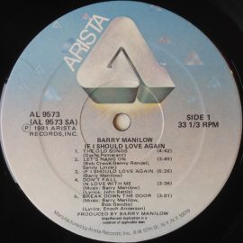 Barry Manilow - If I Should Love Again