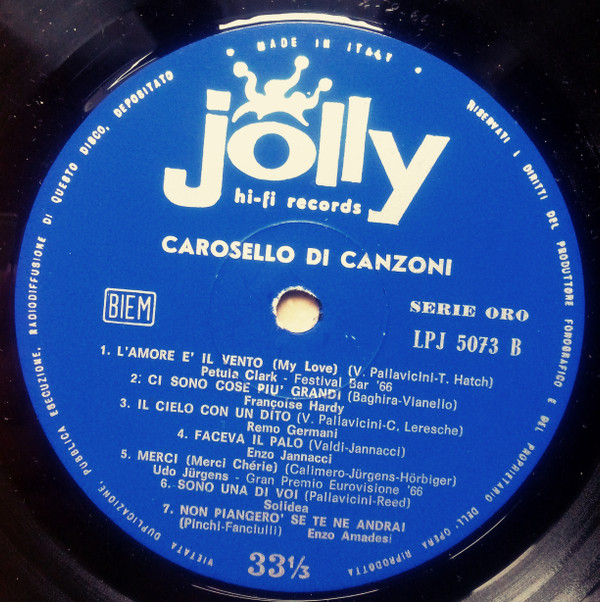 Various - Carosello Di Canzoni