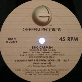 Eric Carmen - I Wanna Hear It From Your Lips