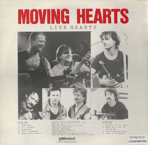 Moving Hearts - Live Hearts