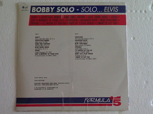Bobby Solo - Solo.... Elvis