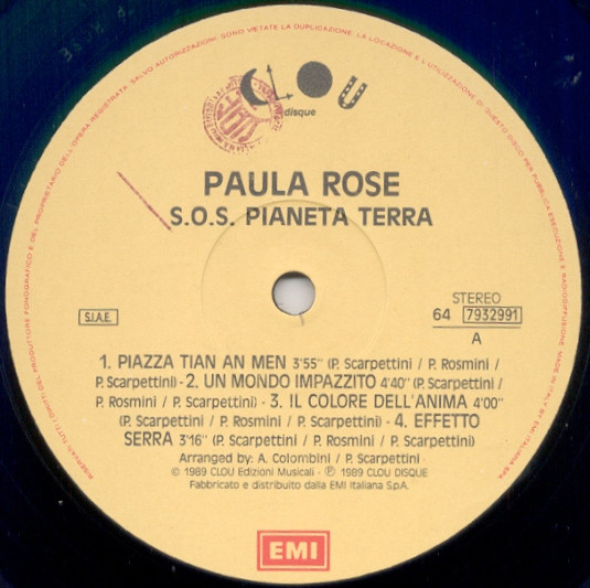 Paula Rose - S.O.S. Pianeta Terra