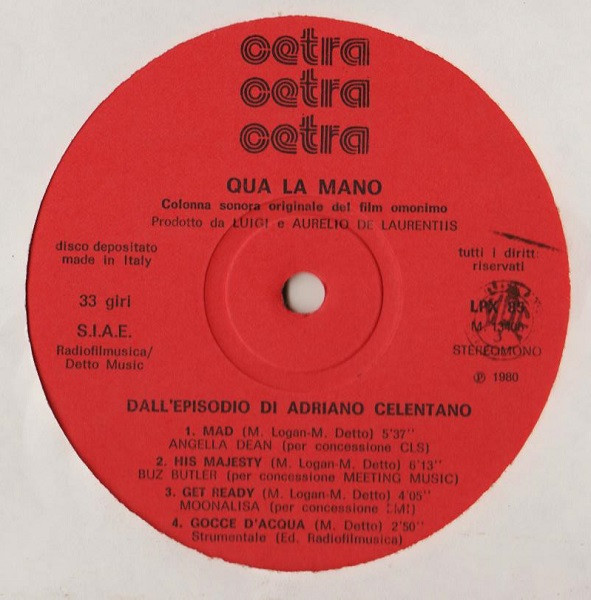 Detto Mariano - Qua La Mano