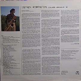 Steve Horenstein - Collages Jerusalem '85