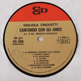 Gigliola Cinquetti - Cantando Con Gli Amici