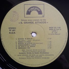 Franco Micalizzi - Il Grande Attacco (Colonna Sonora Originale Del Film)
