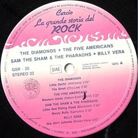 Various - The Diamonds / The Five Americans / Sam The Sham & The Pharaohs / Billy Vera / The Manhattans