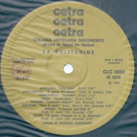 Giorgio Albertazzi - Vittorio Gassman - La Solitudine
