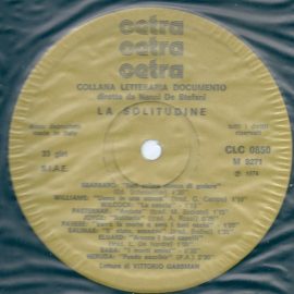 Giorgio Albertazzi - Vittorio Gassman - La Solitudine