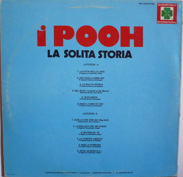 Pooh - La Solita Storia