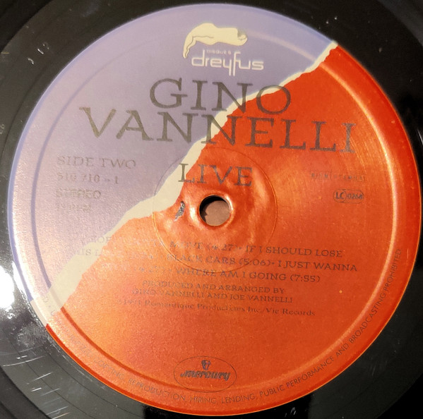 Gino Vannelli - Live