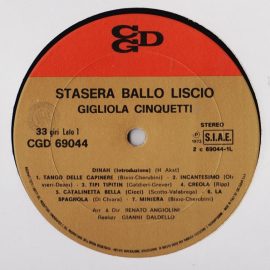 Gigliola Cinquetti - Stasera Ballo Liscio