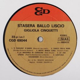 Gigliola Cinquetti - Stasera Ballo Liscio