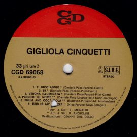 Gigliola Cinquetti - Gigliola Cinquetti