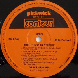 The Walker Brothers - Make It Easy On Yourself