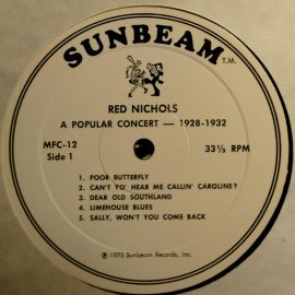 Red Nichols And His Five Pennies - Red Nichols Presents - A Red Nichols Popular Concert 1928-32