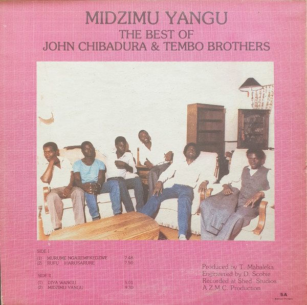 John Chibadura & The Tembo Brothers - Midzimu Yangu The Best of John Chibadura & Tembo Brothers