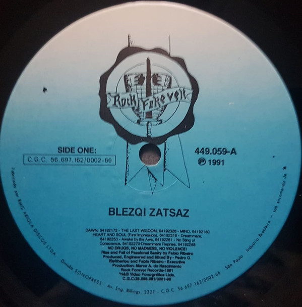 Blezqi Zatsaz - Rise And Fall Of Passional Sanity