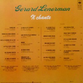 Gérard Lenorman - Il Chante