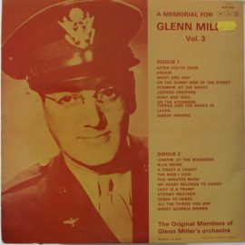 The Glenn Miller Orchestra - A Memorial For Glenn Miller Vol. 3