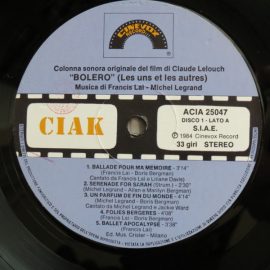 Francis Lai And Michel Legrand - Bolero (Colonna Sonora Originale)