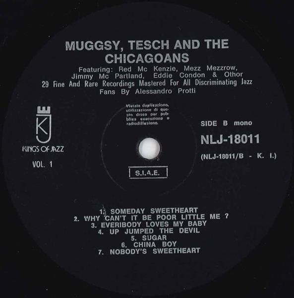 Various - Muggsy, Tesch And The Chicagoans