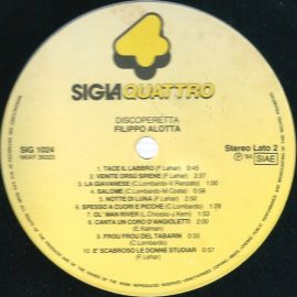 Filippo Alotta - Discoperetta