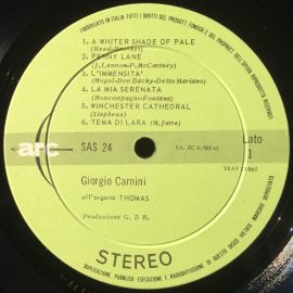 Giorgio Carnini - All'Organo Thomas