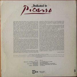 Gianni Bedori - Dedicated To Picasso - A Solo Album
