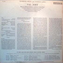 Rodgers & Hart - Pal Joey