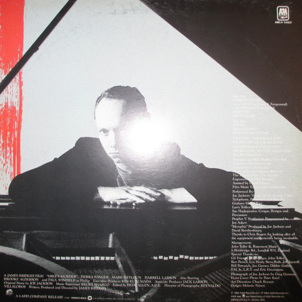Joe Jackson - Mike's Murder - The Motion Picture Soundtrack