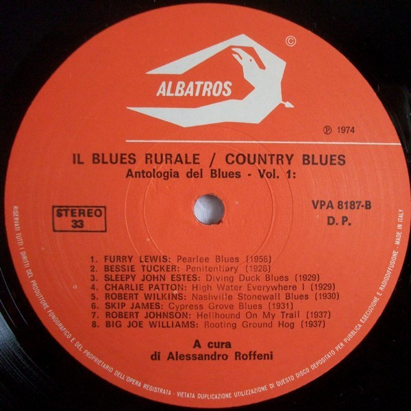 Various - Il Blues Rurale / Country Blues