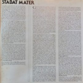 Gioacchino Rossini, Orchestra Dell'Angelicum Di Milano Conducted By Carlo Felice Cillario, Coro Polifonico di Milano Conducted By Giulio Bertola - Stabat Mater