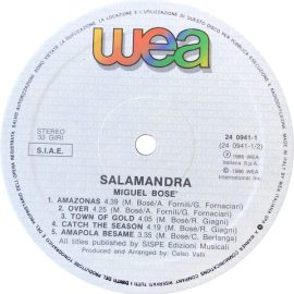 Miguel Bosé - Salamandra